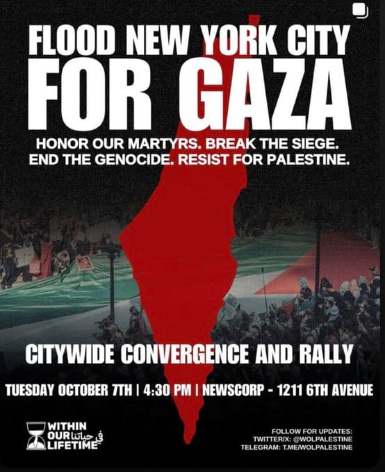 Pro-Terrorism Protests on Oct. 7 show it was never about a ‘ceasefire,’ it was always about anti-American hate