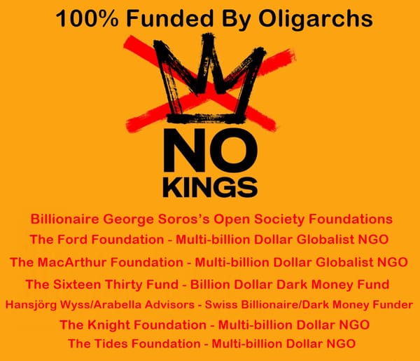 "From Soros to Singham: How 'No Kings' Became a Tool for CCP Influence in America